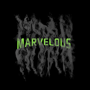 潮牌字母印花图案