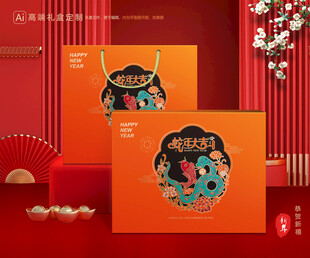 年货包装 新年礼盒