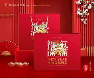 年货包装 新年礼盒