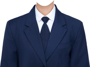 女西装套装证件照衣服素材