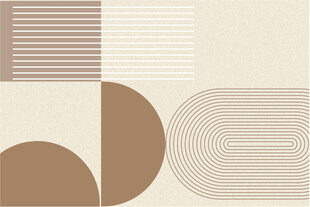 奶油风地毯地垫