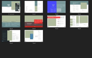 国际化风格版式精选