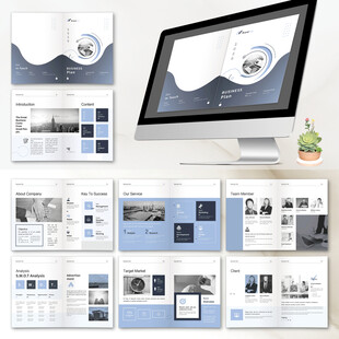 商业画册ID设计模板