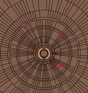 高清分层推拉门打印图