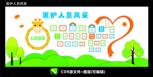 儿科风采文化墙