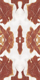 红色欧式拼花大理石石纹