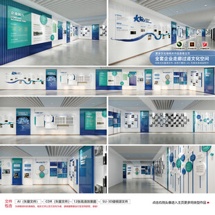 全套企业文化墙