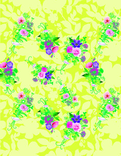 植物花纹