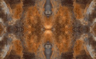 红褐色欧式拼花大理石石纹