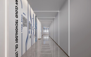 展厅通道效果图