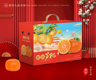 芦柑包装 椪柑礼盒