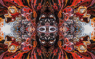 红玛瑙欧式拼花大理石石纹