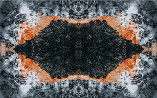 红褐色欧式拼花大理石石纹