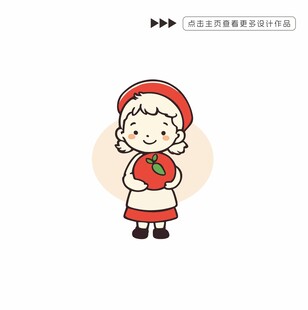 水果店矢量卡通图案设计