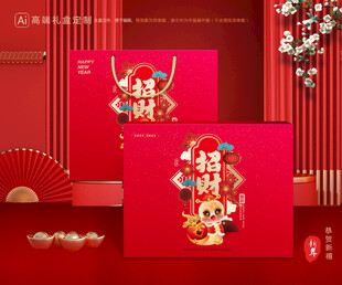 年货包装 新年礼盒