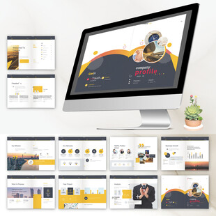 企业宣传画册ID设计模板