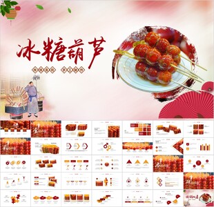 特色小吃冰糖葫芦ppt
