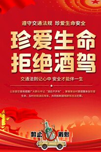 拒绝酒驾海报