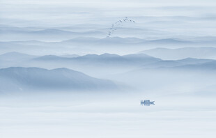 群山远山背景图