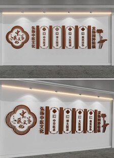 中医养生文化墙中医文化