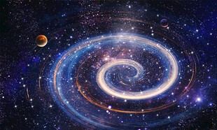 旋涡宇宙星空背景