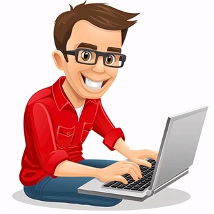 玩电脑卡通素材-玩电脑卡通图片-玩电脑卡通设计模板-昵图网