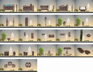 景区导视标识设计