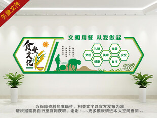 食堂文化墙