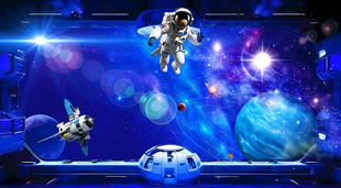 宇宙星空宇航员
