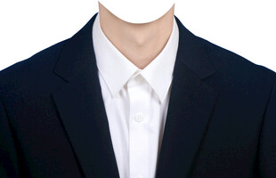 男人西装正装证件照衣服素材