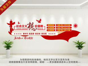 核心价值观文化墙