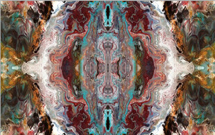 高清玛瑙拼花大理石石纹