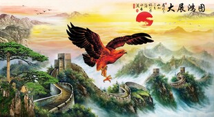 大展宏图背景墙