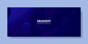 黑蓝色渐变矢量背景