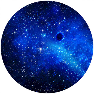 圆形星空软膜天花图