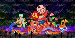 彩灯效果图 彩灯设计图 202