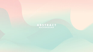 淡绿色梦幻抽象背景