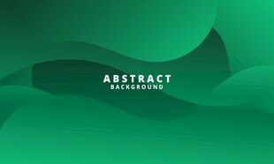 深绿色渐变抽象矢量背景