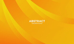 黄色几何抽象矢量背景