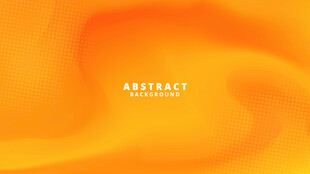 橙色渐变抽象矢量背景