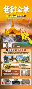 老挝旅游海报