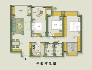 领袖华庭彩平图方案