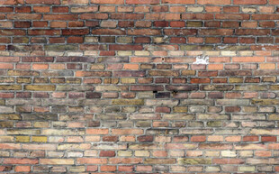 高清红砖砖墙背景墙