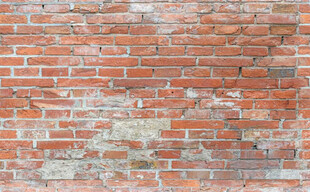 高清红砖砖墙背景墙
