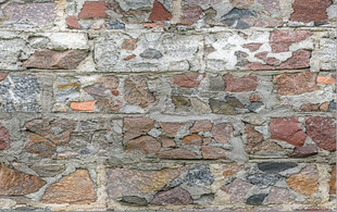 高清红色砖墙背景墙