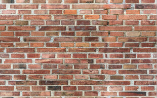 高清红砖砖墙背景墙