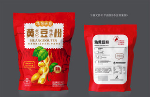 熟黄豆粉包装