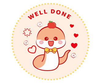 蛇宝宝卡通图片