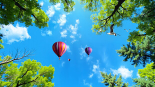 蓝天白云软膜吊顶