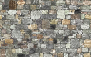 高清棕色石墙背景墙